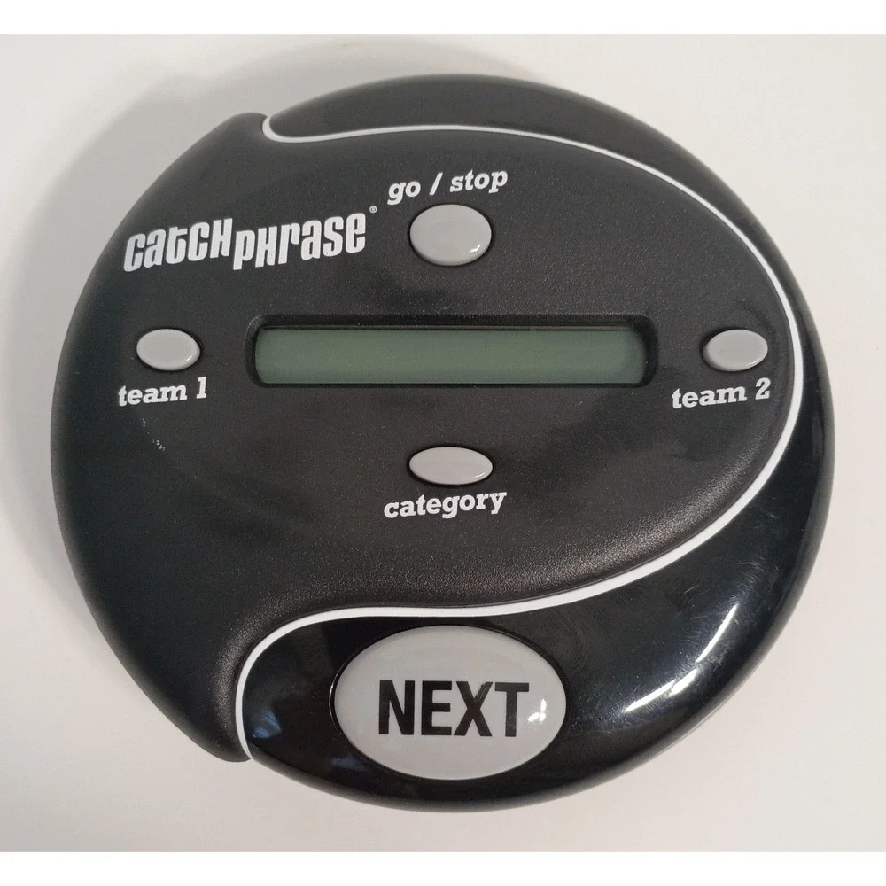 Hasbro Catch Phrase‎ Handheld Electronic Game Black 2016 Tested Works